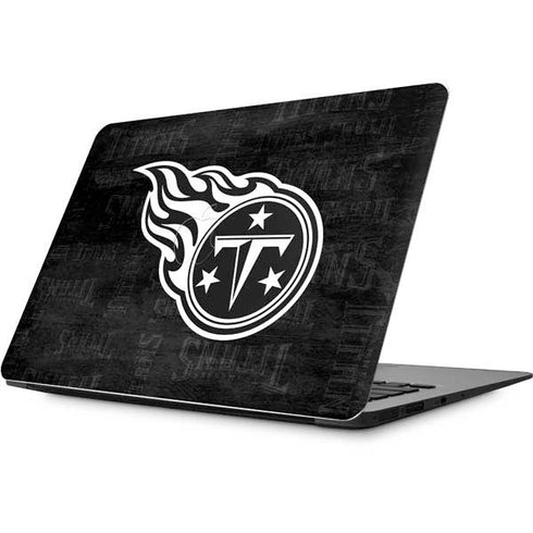 NFL Tennessee Titans Black & White Apple MacBook Skin