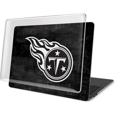 NFL Tennessee Titans Black & White MacBook Pro 13in (2020) Case plus Skin