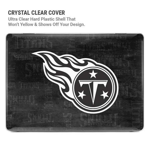 NFL Tennessee Titans Black & White MacBook Pro 16in (2021-25) Case plus Skin