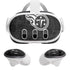 NFL Tennessee Titans Black & White Meta Quest 3 Skin