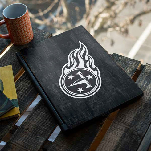 NFL Tennessee Titans Black & White MSI GS65 Stealth Laptop Skin