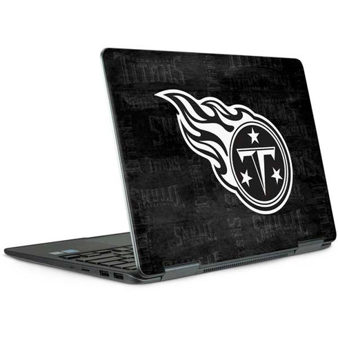 NFL Tennessee Titans Black & White Notebook 9 Pro 13in (2017) Skin