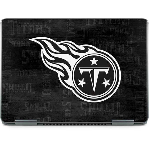 NFL Tennessee Titans Black & White Notebook 9 Pro 13in (2017) Skin