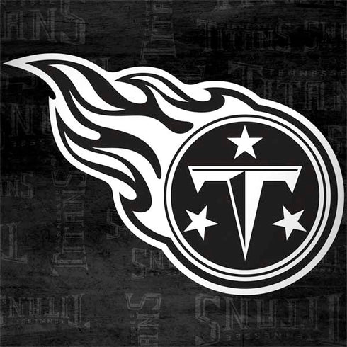 NFL Tennessee Titans Black & White Notebook 9 Pro 13in (2017) Skin