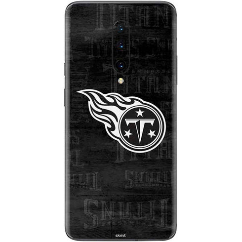 NFL Tennessee Titans Black & White OnePlus 7 Pro Skin