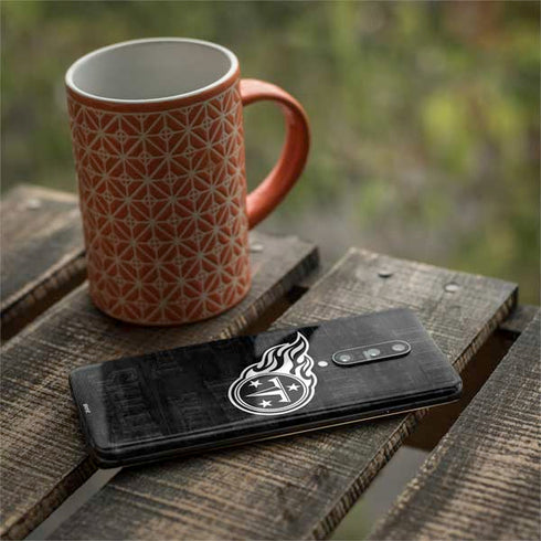 NFL Tennessee Titans Black & White OnePlus 7 Pro Skin