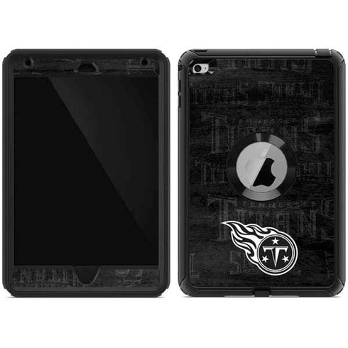 NFL Tennessee Titans Black & White Otterbox Defender iPad Skin