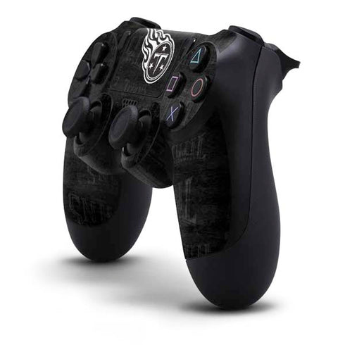 NFL Tennessee Titans Black & White PS4 Controller Skin