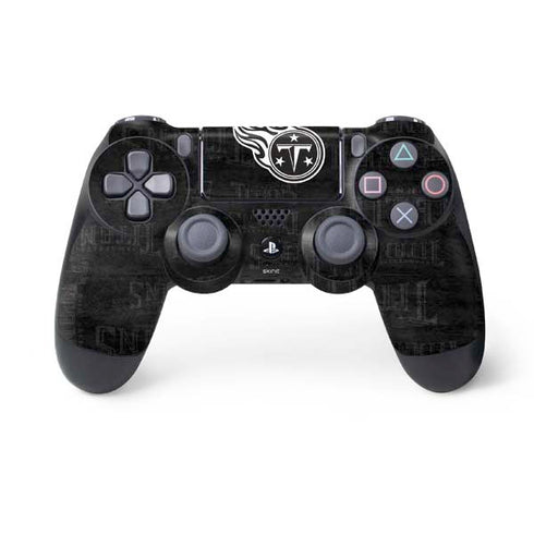 NFL Tennessee Titans Black & White PS4 Controller Skin