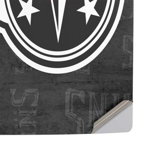 NFL Tennessee Titans Black & White PS5 Console Skin