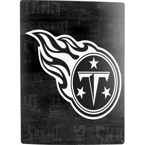 NFL Tennessee Titans Black & White PS5 Digital Edition Bundle Skin