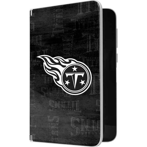 NFL Tennessee Titans Black & White Surface Duo Skin