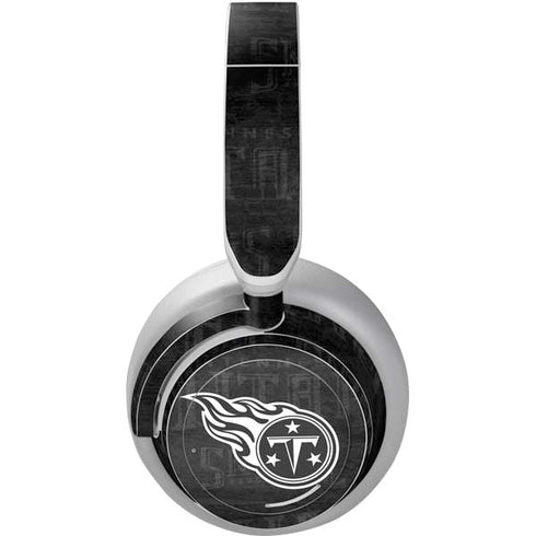 NFL Tennessee Titans Black & White Surface Headphones Skin