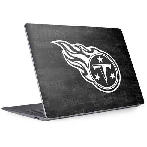 NFL Tennessee Titans Black & White Surface Laptop 3 13.5in Skin