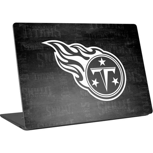 NFL Tennessee Titans Black & White Surface Laptop 4 15in Skin