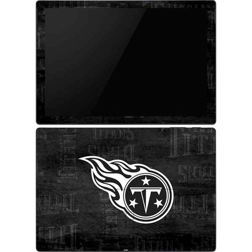 NFL Tennessee Titans Black & White Surface Pro 6 Skin