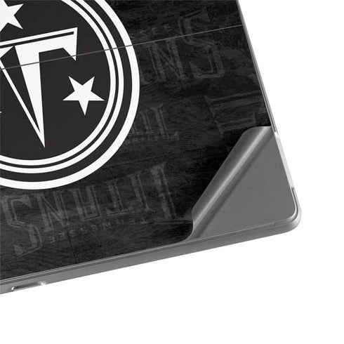 NFL Tennessee Titans Black & White Surface Pro 8 Skin