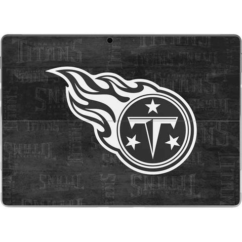 NFL Tennessee Titans Black & White Surface Pro 9 Skin
