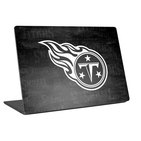 NFL Tennessee Titans Black & White Universal Laptop 17in (13.8 x 10in) Skin