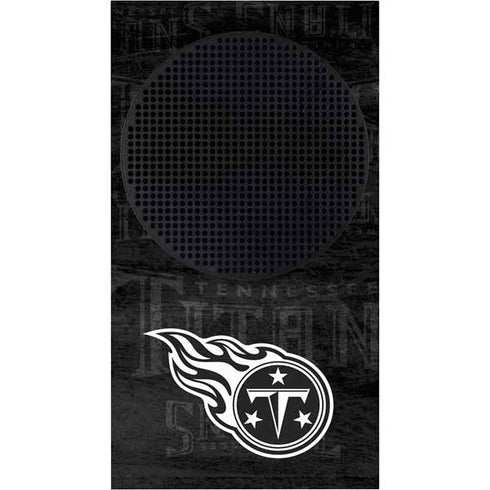 NFL Tennessee Titans Black & White Xbox Series S Console Skin