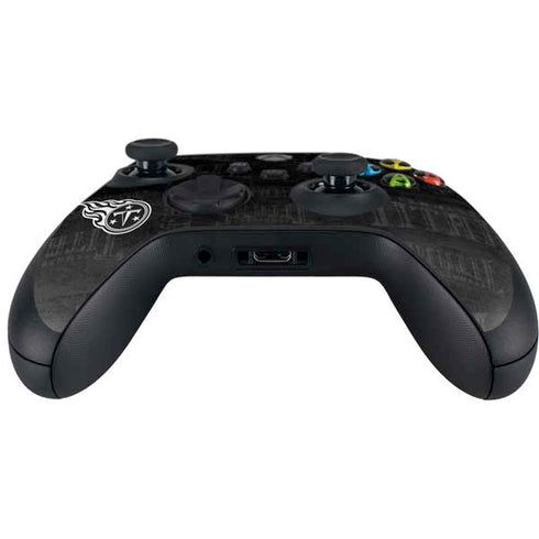 NFL Tennessee Titans Black & White Xbox Series X Controller Skin