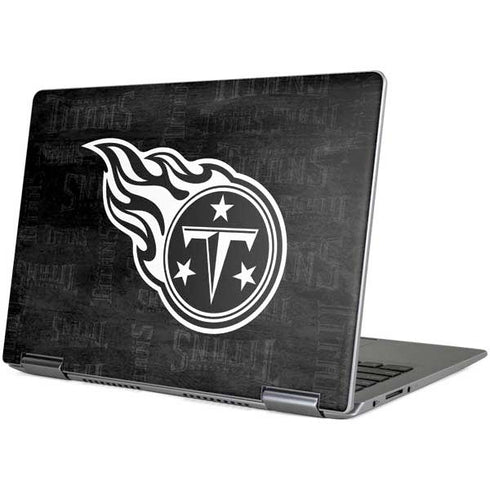 NFL Tennessee Titans Black & White Yoga 710 14in Skin