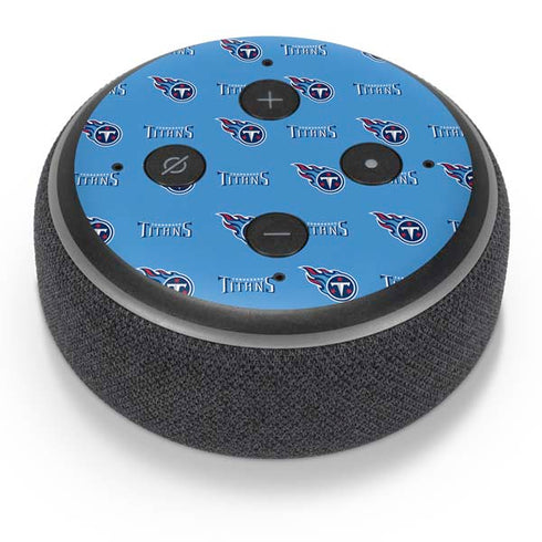 NFL Tennessee Titans Blitz Series Amazon Echo Dot Skin