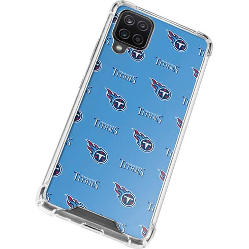 NFL Tennessee Titans Blitz Series Galaxy A12 Clear Case