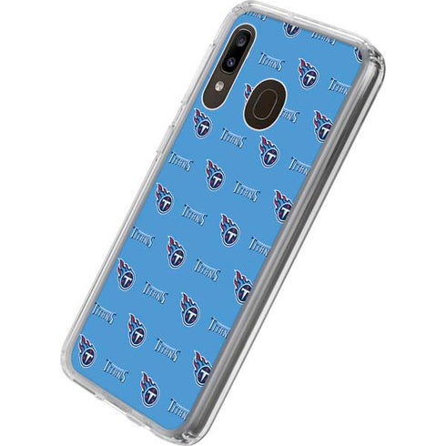 NFL Tennessee Titans Blitz Series Galaxy A20 Clear Case