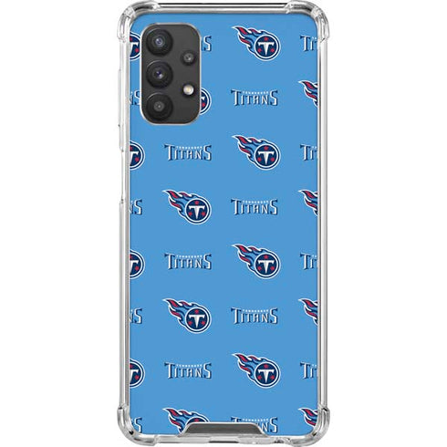 NFL Tennessee Titans Blitz Series Galaxy A32 5G Clear Case