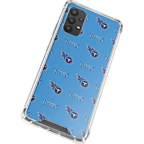 NFL Tennessee Titans Blitz Series Galaxy A32 5G Clear Case