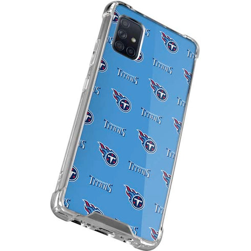 NFL Tennessee Titans Blitz Series Galaxy A51 5G Clear Case