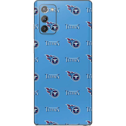 NFL Tennessee Titans Blitz Series Galaxy Note20 5G Skin