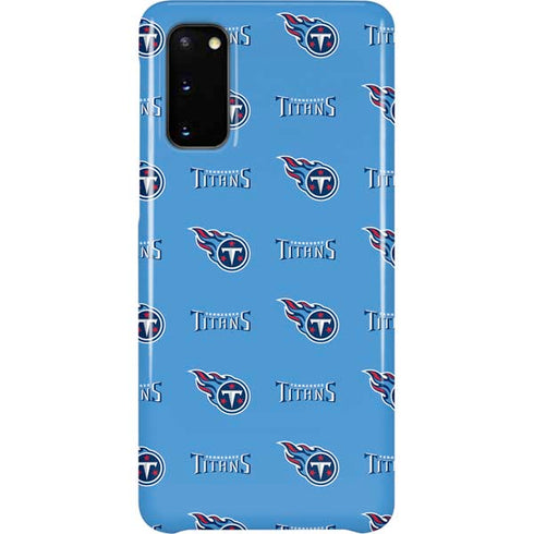 NFL Tennessee Titans Blitz Series Galaxy S20 Lite Case