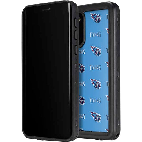 NFL Tennessee Titans Blitz Series Galaxy S20 Plus Waterproof Case