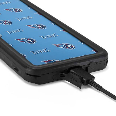 NFL Tennessee Titans Blitz Series Galaxy S20 Plus Waterproof Case