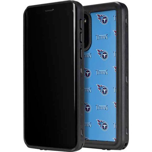 NFL Tennessee Titans Blitz Series Galaxy S20 Waterproof Case