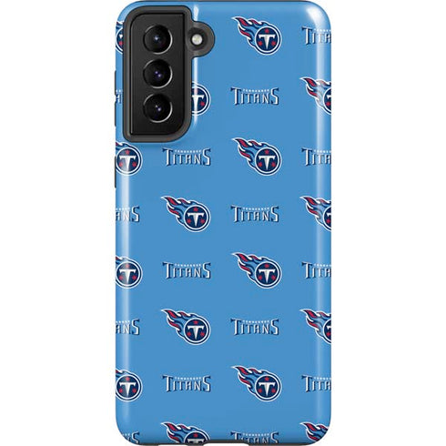 NFL Tennessee Titans Blitz Series Galaxy S21 FE Pro Case
