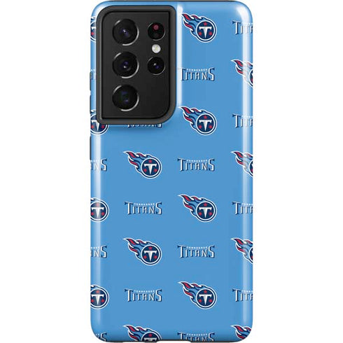 NFL Tennessee Titans Blitz Series Galaxy S21 Ultra 5G Pro Case