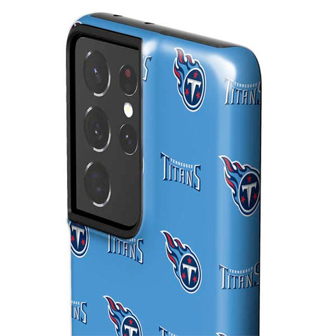 NFL Tennessee Titans Blitz Series Galaxy S21 Ultra 5G Pro Case