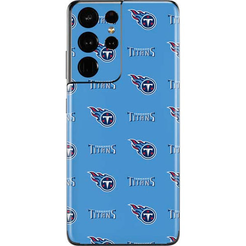 NFL Tennessee Titans Blitz Series Galaxy S21 Ultra 5G Skin