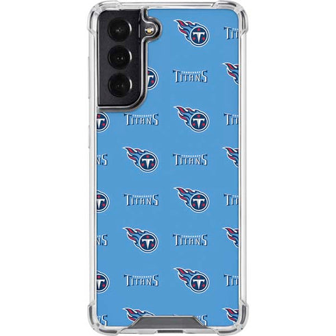 NFL Tennessee Titans Blitz Series Galaxy S22 Clear Case