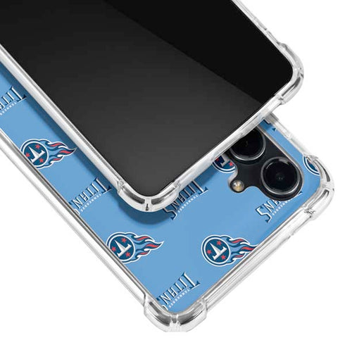 NFL Tennessee Titans Blitz Series Galaxy S23 FE Clear Case