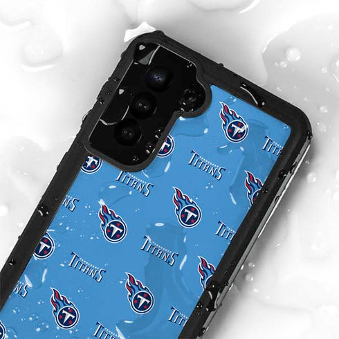 NFL Tennessee Titans Blitz Series Galaxy S23 Plus Waterproof Case