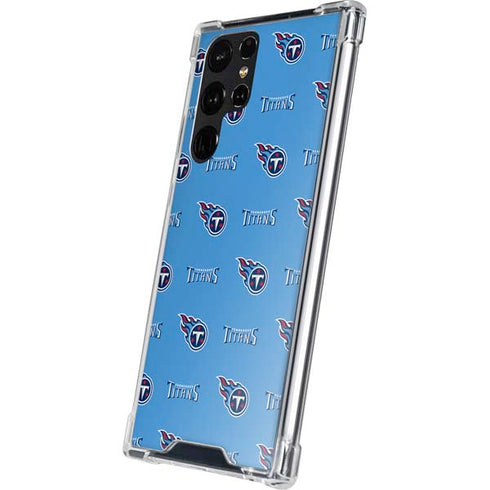 NFL Tennessee Titans Blitz Series Galaxy S24 Ultra Clear Case