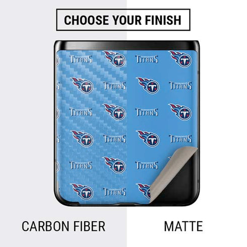 NFL Tennessee Titans Blitz Series Galaxy Z Flip Skin