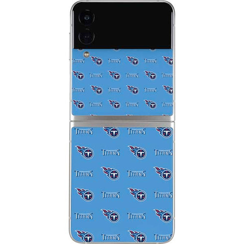 NFL Tennessee Titans Blitz Series Galaxy Z Flip4 5G Skin