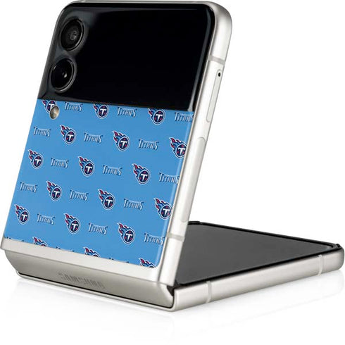 NFL Tennessee Titans Blitz Series Galaxy Z Flip4 5G Skin