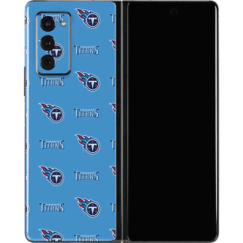NFL Tennessee Titans Blitz Series Galaxy Z Fold2 5G Skin