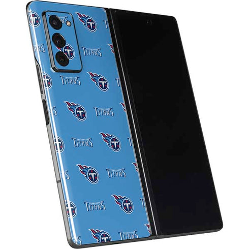 NFL Tennessee Titans Blitz Series Galaxy Z Fold2 5G Skin